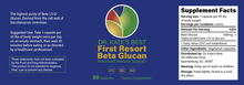 Load image into Gallery viewer, Dr. Kate&#39;s Best First Resort Beta Glucan - 500mg