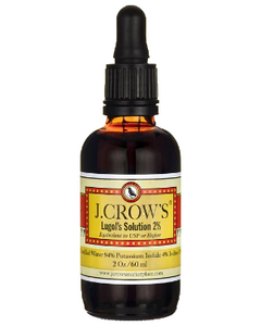 J. Crow's Lugol's Solution of Iodine 2% (2oz)